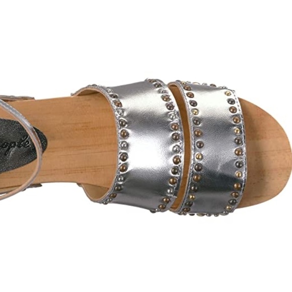 NIB Free People North Shore Sandal, 8, Silver - Picture 5 of 7